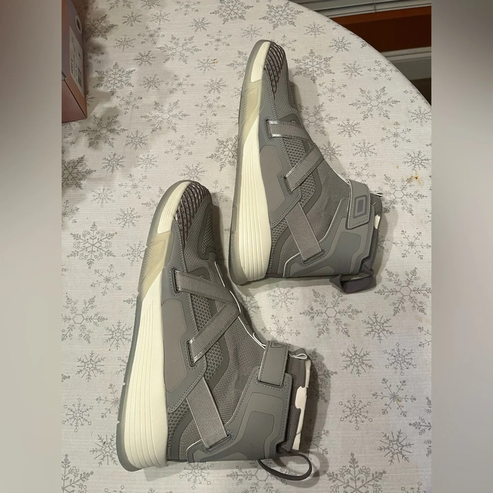 APL Superfuture High Top Sneakers Cement Gunmetal White Men 12 / Women 13.5 NIB